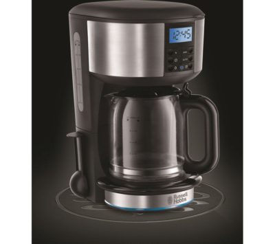 RUSSELL HOBBS Buckingham Fast Brew 20680SS Filter Coffee Machine - Brushed Stainless Steel